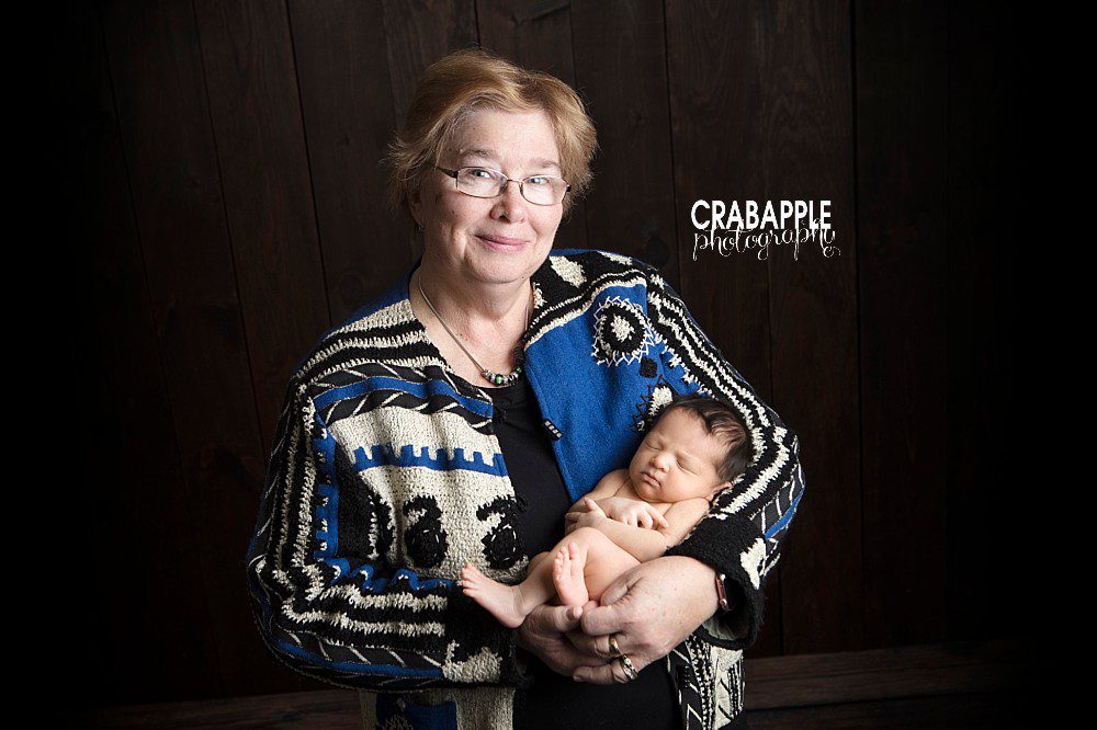 great grandmother photos with newborn