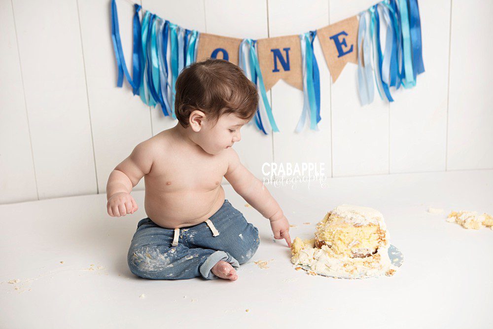 blue one year pictures