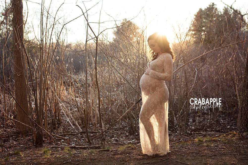 stunning outdoor maternity photos