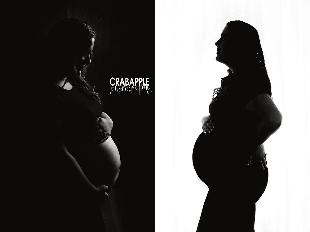 silhouette pregnancy photos 