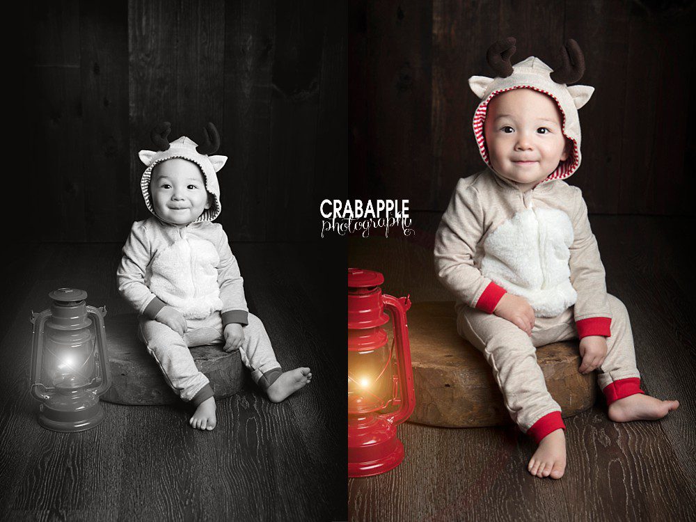 holiday baby portraits MA