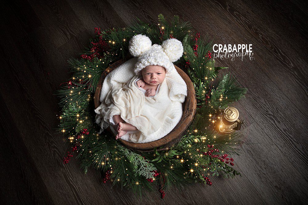 holiday baby portrait ideas