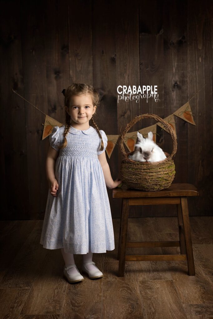 toddler portrait photographer andover ma easter