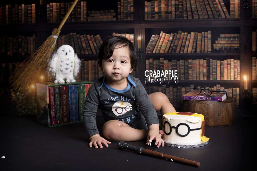 harry potter cake smash pictures