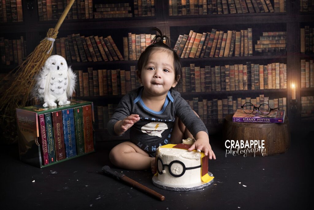 Magical Newborn Photography: Harry Potter Inspired