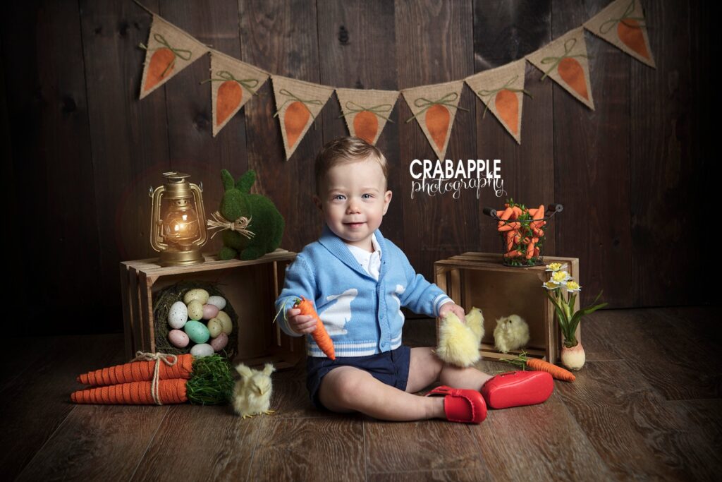 easter baby portraits 