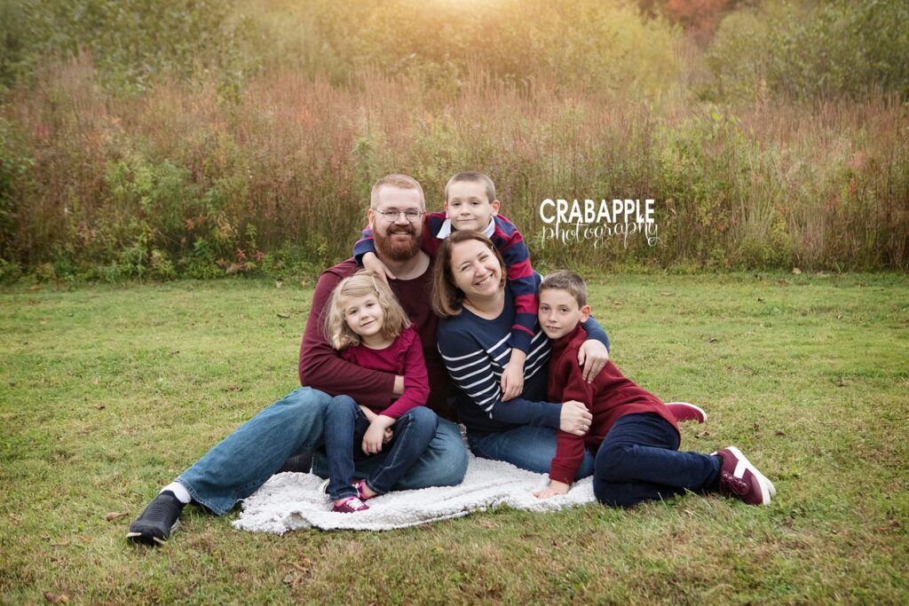 Formal Family Pictures Andover, MA · Crabapple Photography