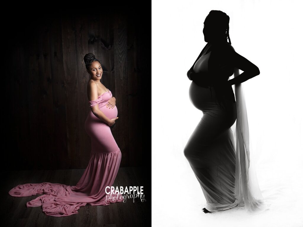 glamorous maternity photos