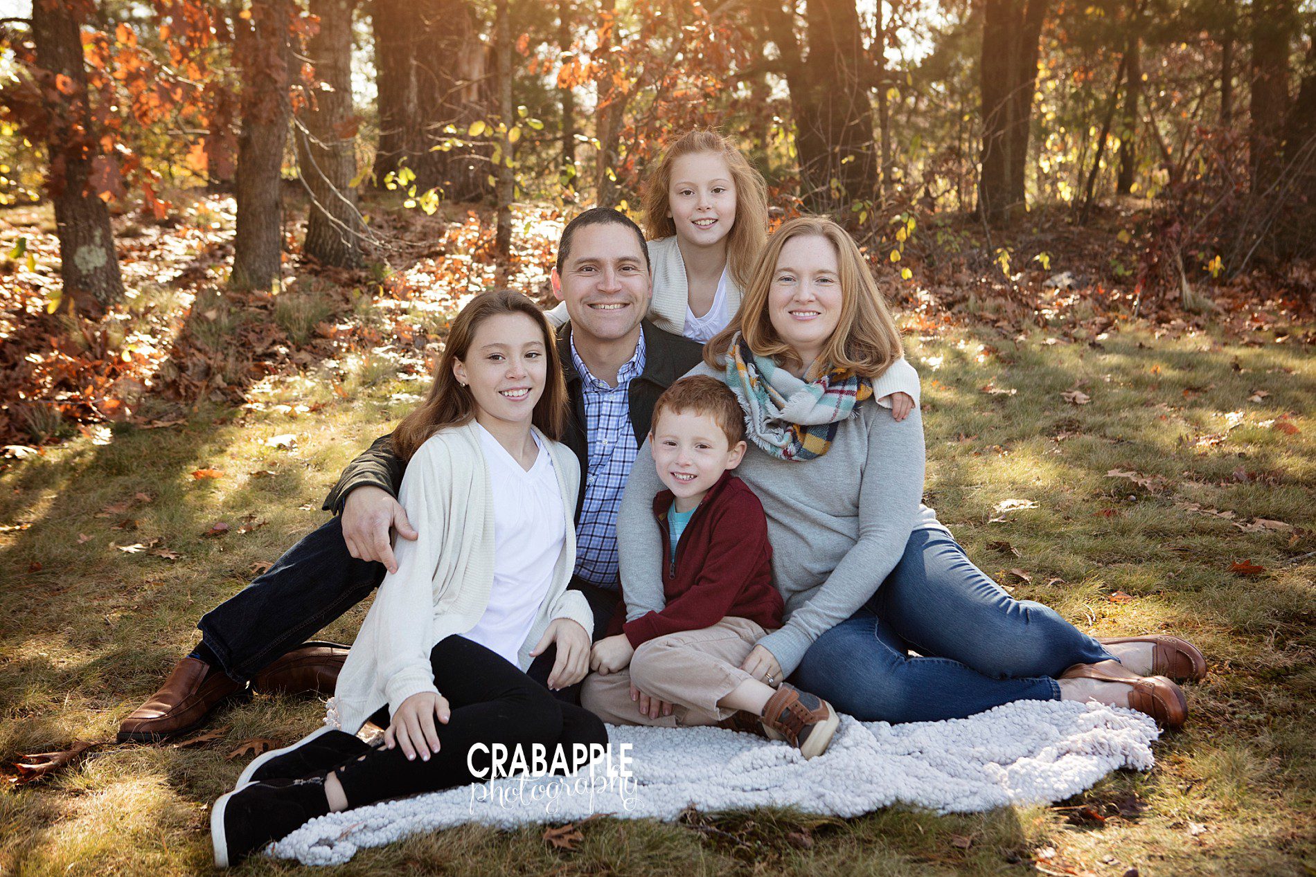 North Andover fall family photography
