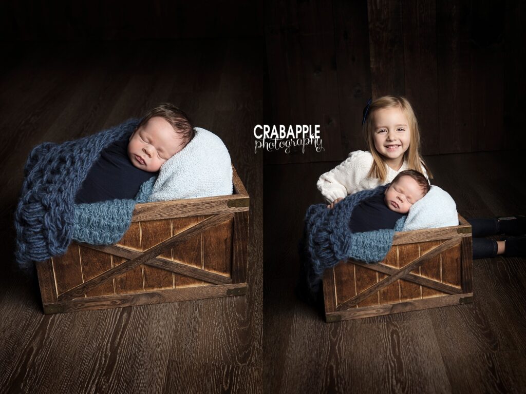 newborn pictures with big sister