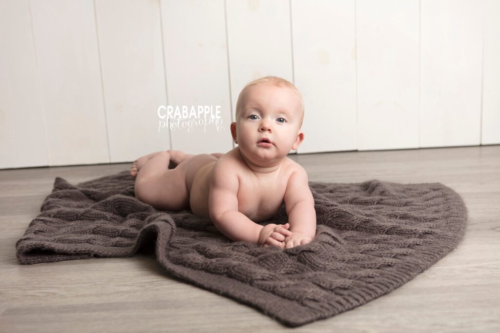 6 month baby boy photography ideas