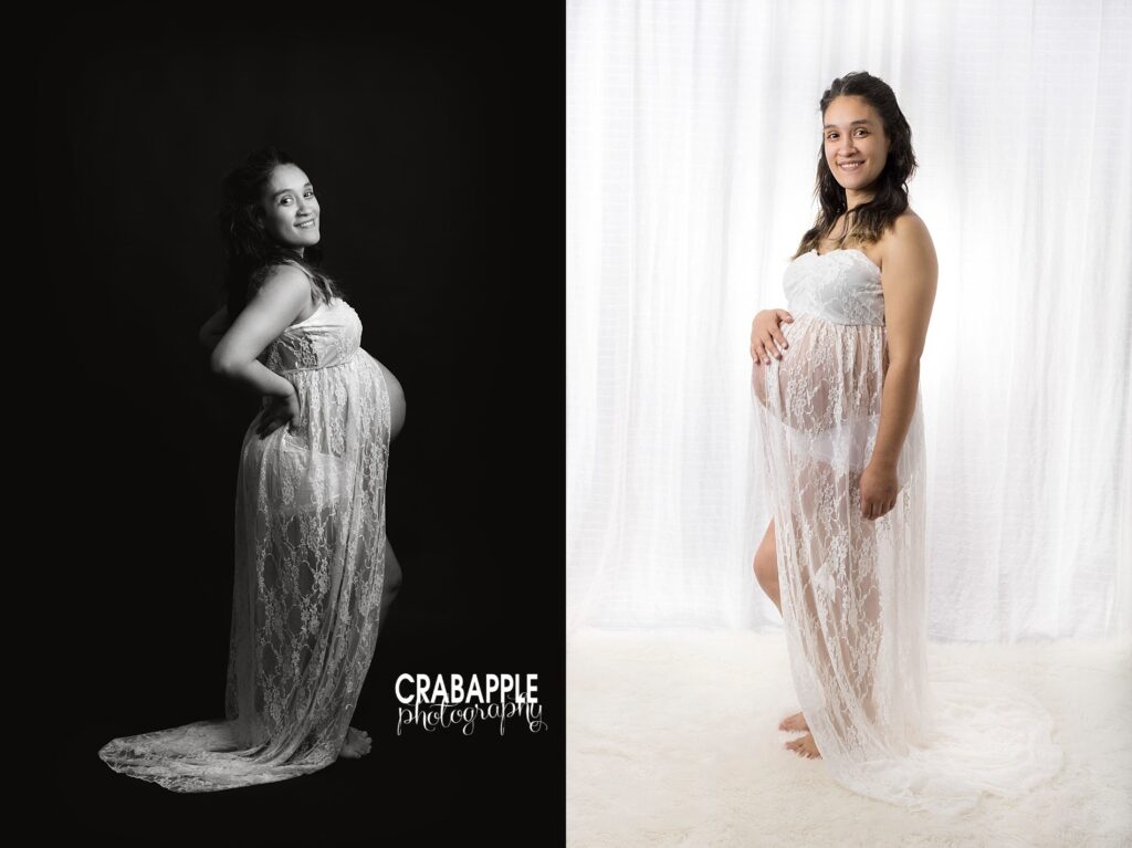glam maternity pictures styling ideas
