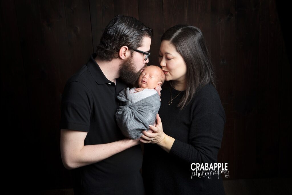 malden newborn family photography
