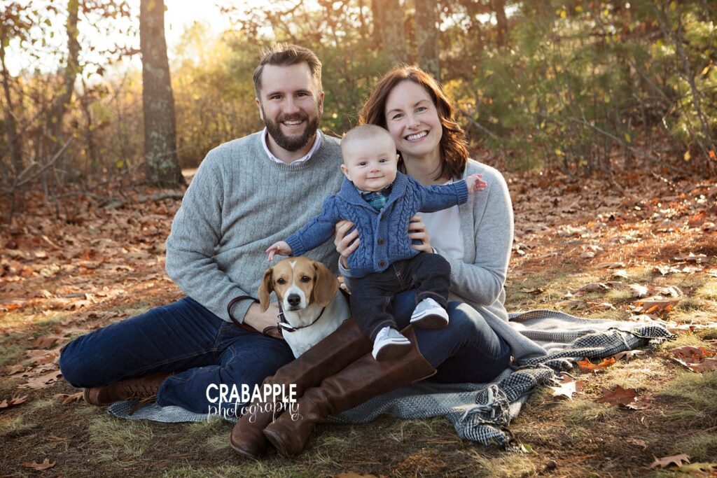 massachusetts fall family pictures