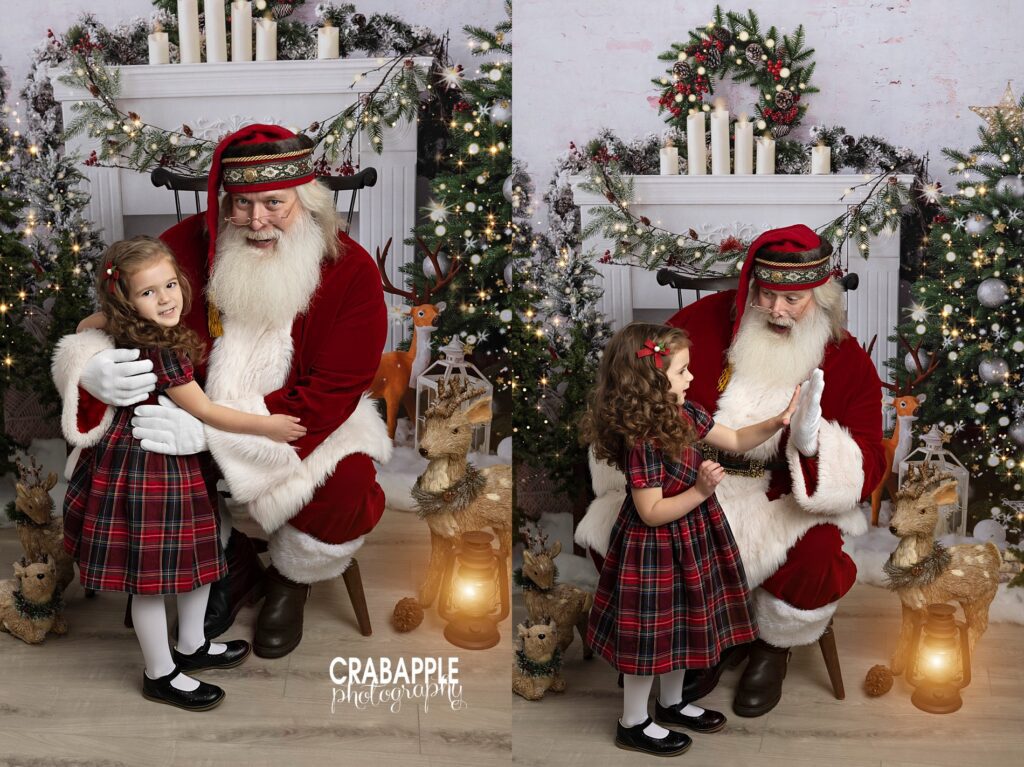 toddler photos with santa