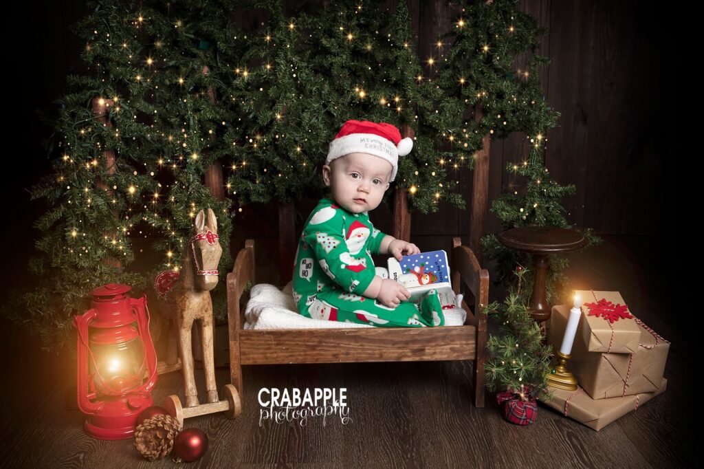 holiday baby portraits