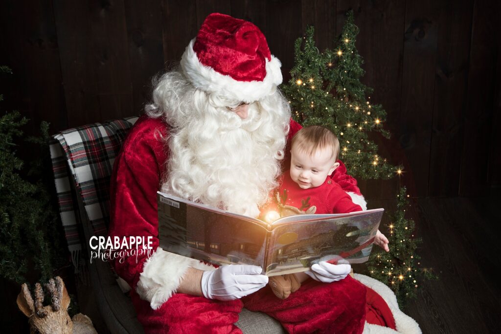 baby pictures with santa
