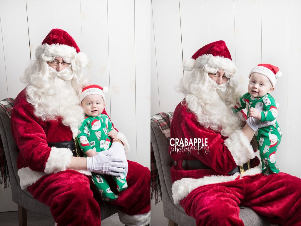 baby photos with santa