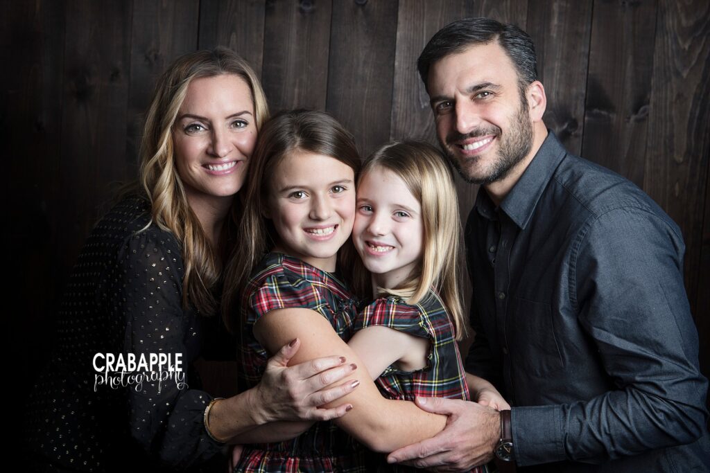 family portraits for holidays