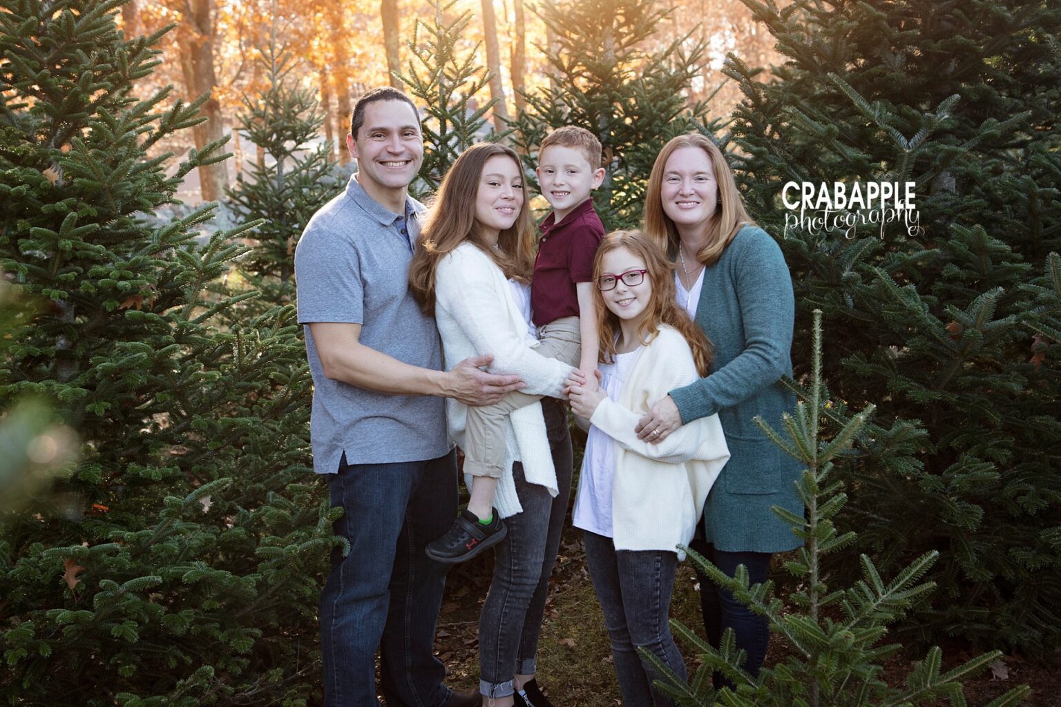 Tree Farm Christmas Photos · Crabapple Photography