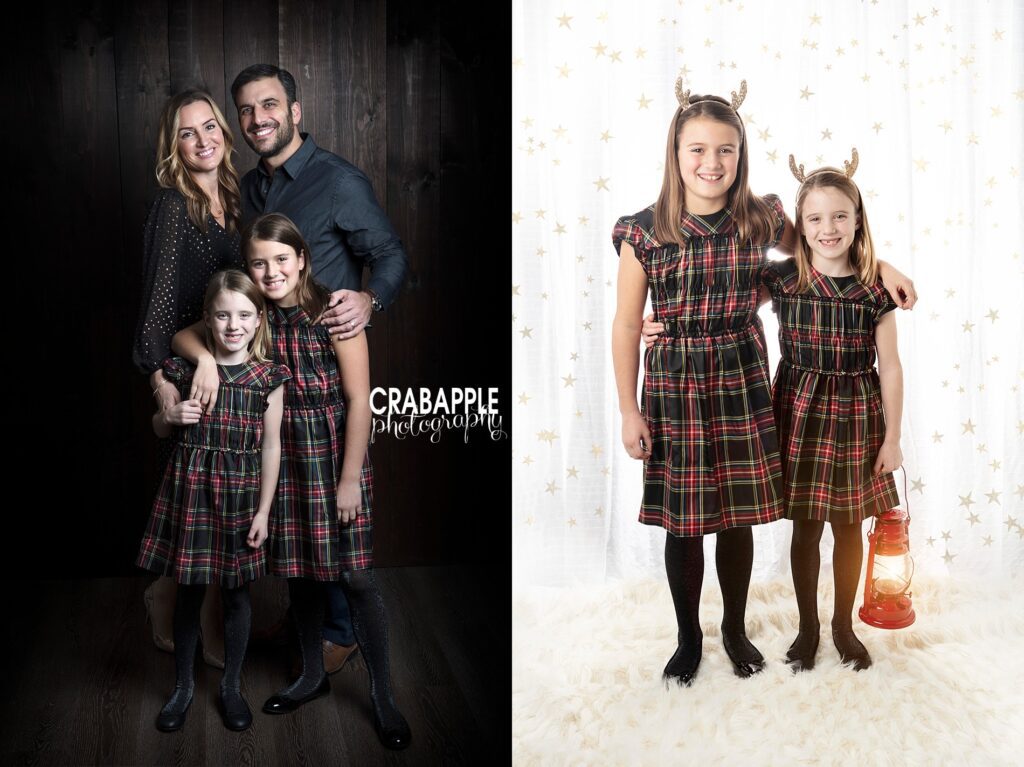 formal styling for christmas photos