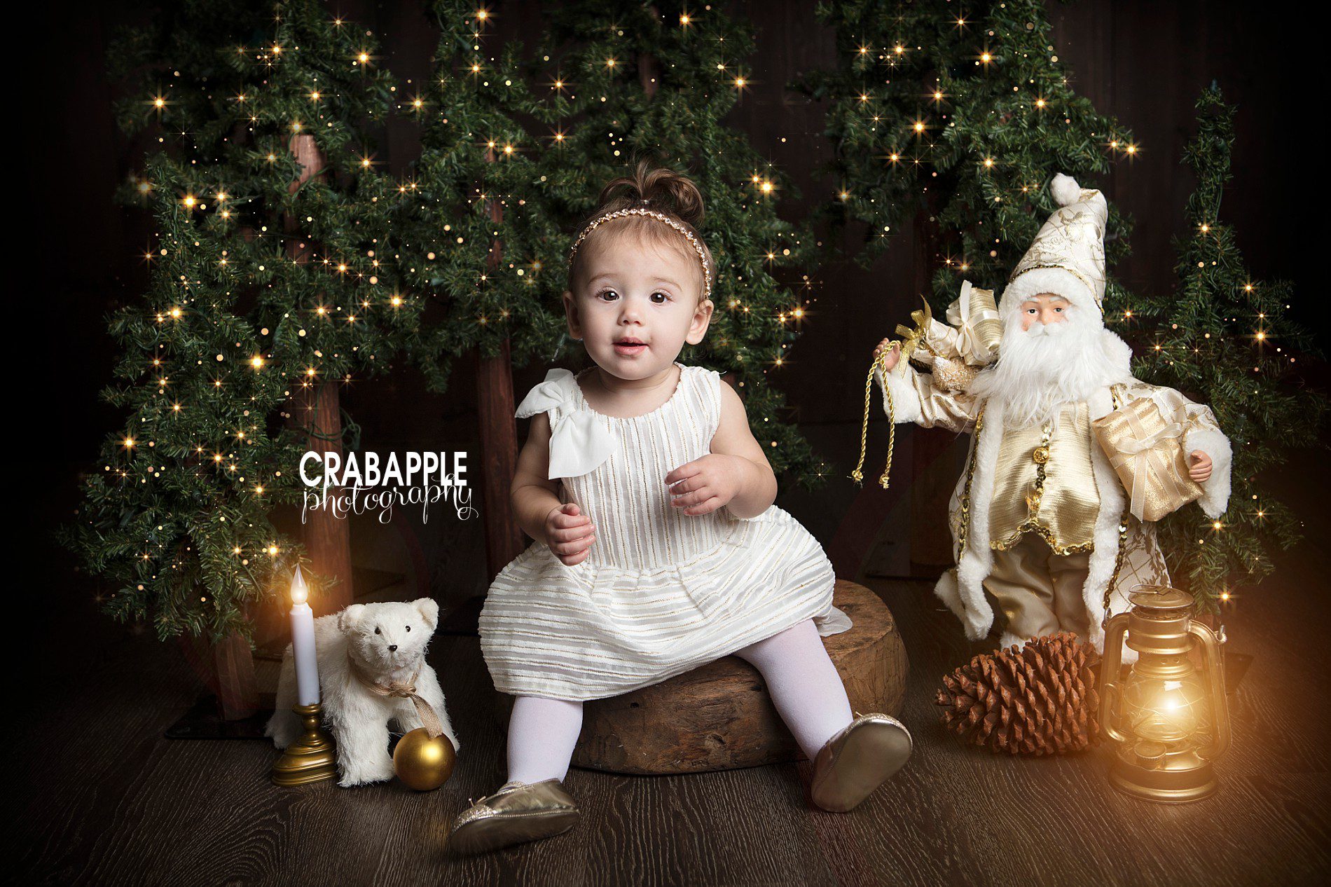 formal styling ideas for baby christmas portraits