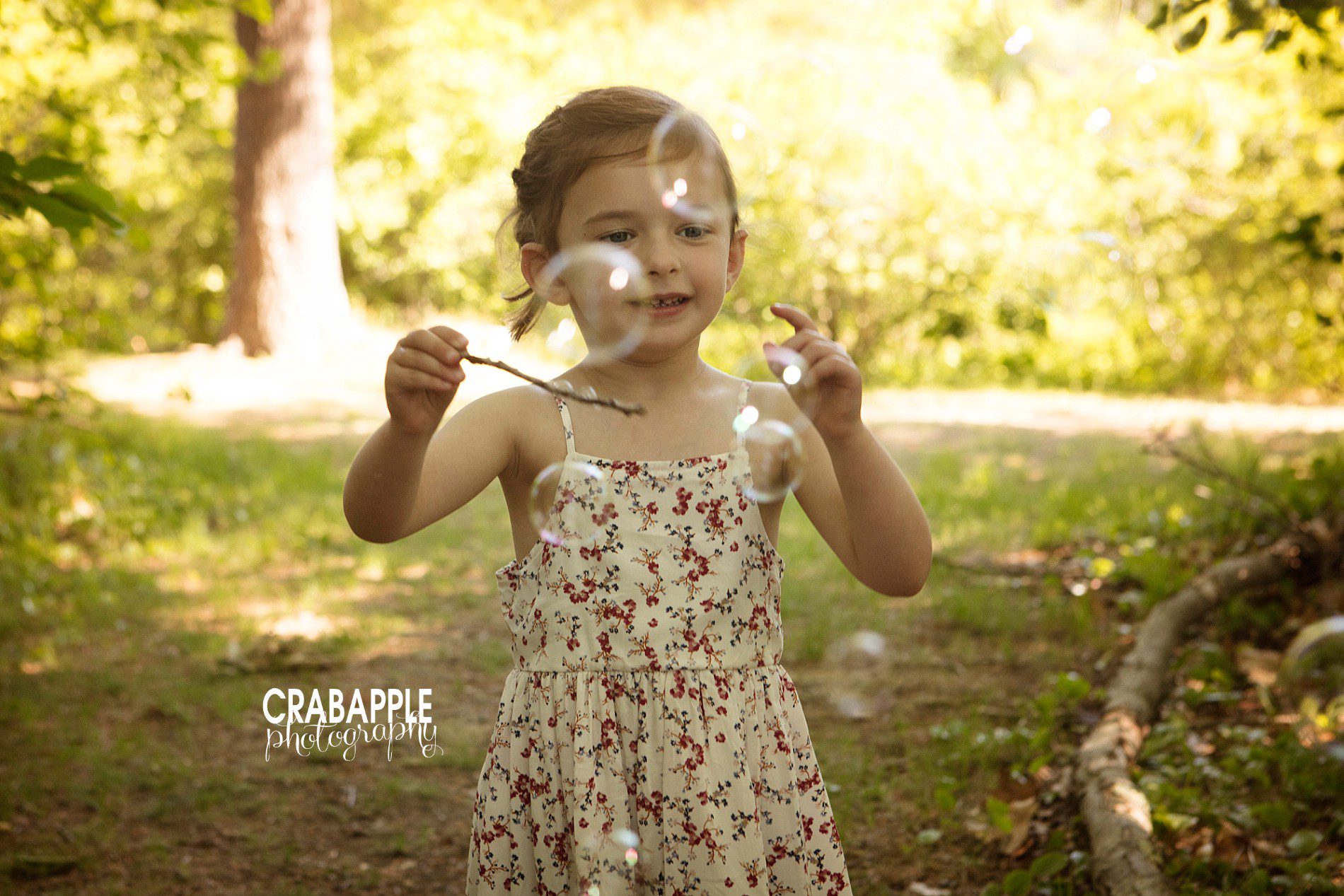 Three Year Old Child Photos · Crabapple Photography