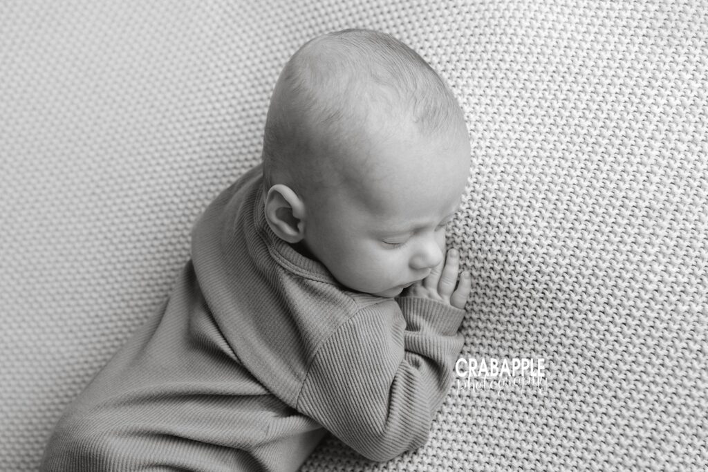 3 month baby photos black and white