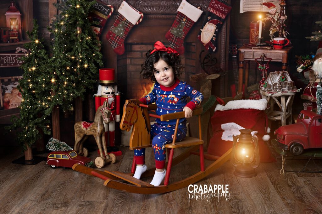 child christmas photography