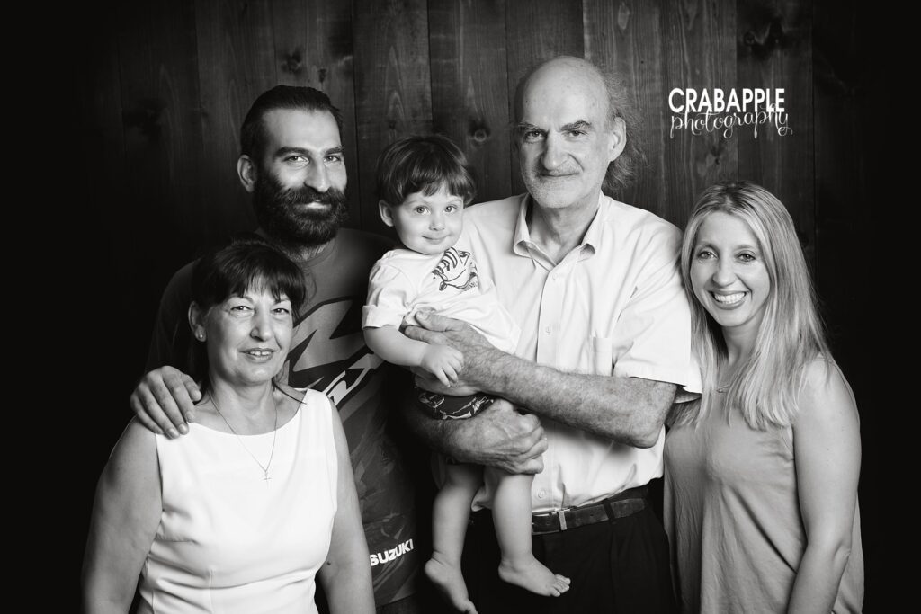 baby photos with grandparents