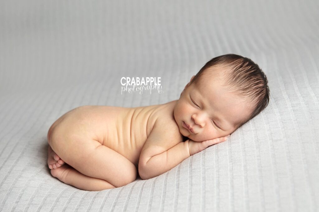 soft newborn pictures for boys