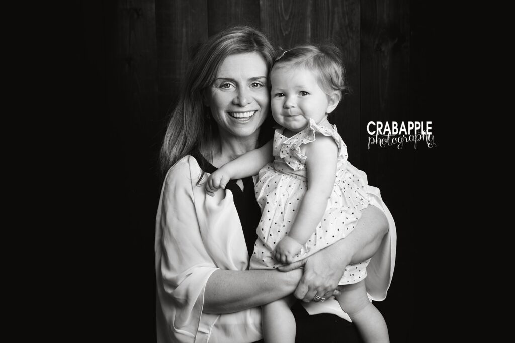 mother and daughter portraits