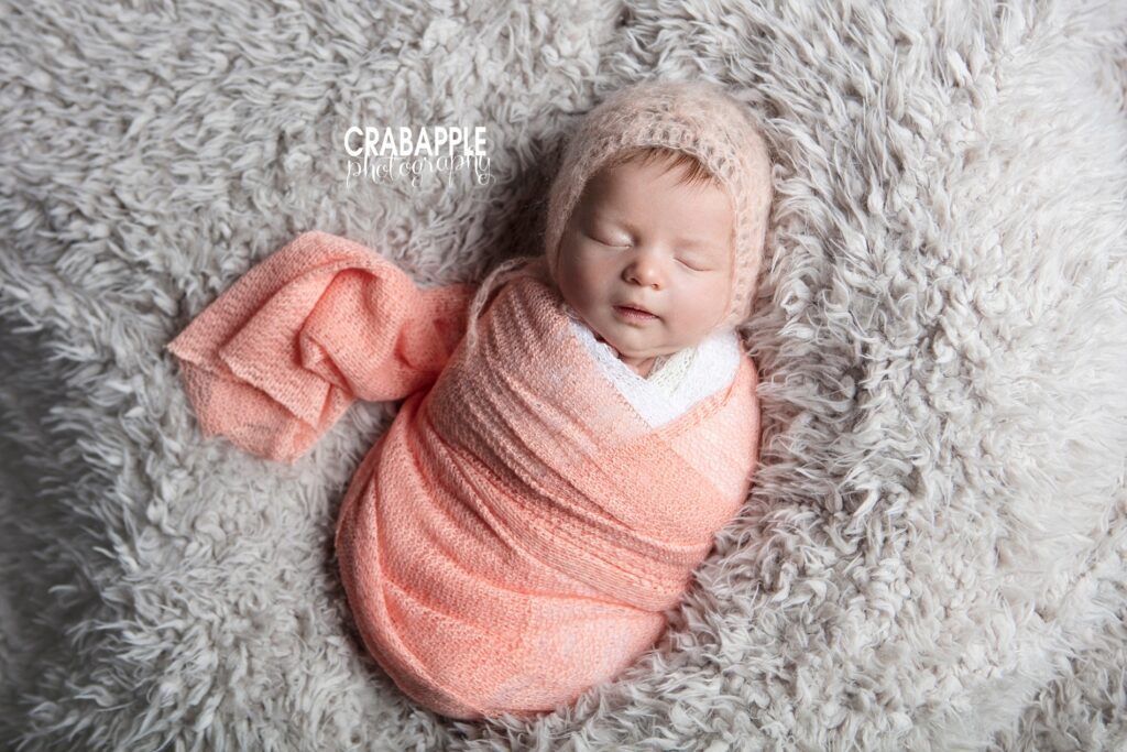 5 week old baby photography
