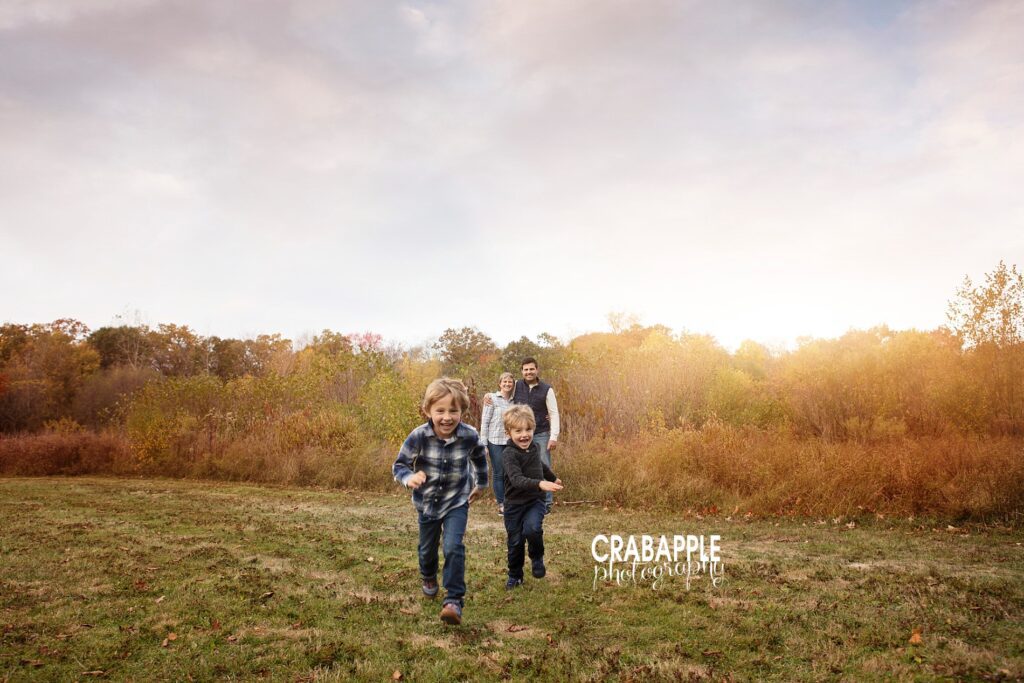 somerville fall family portraits