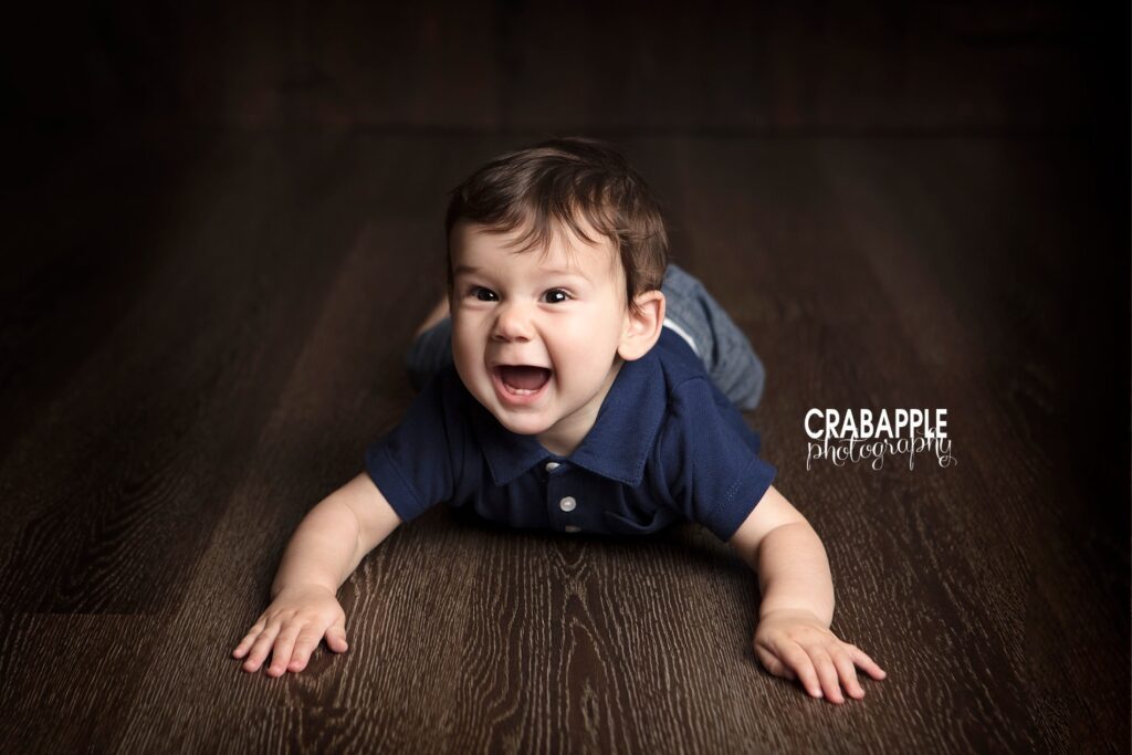 7 month sitter session baby photography