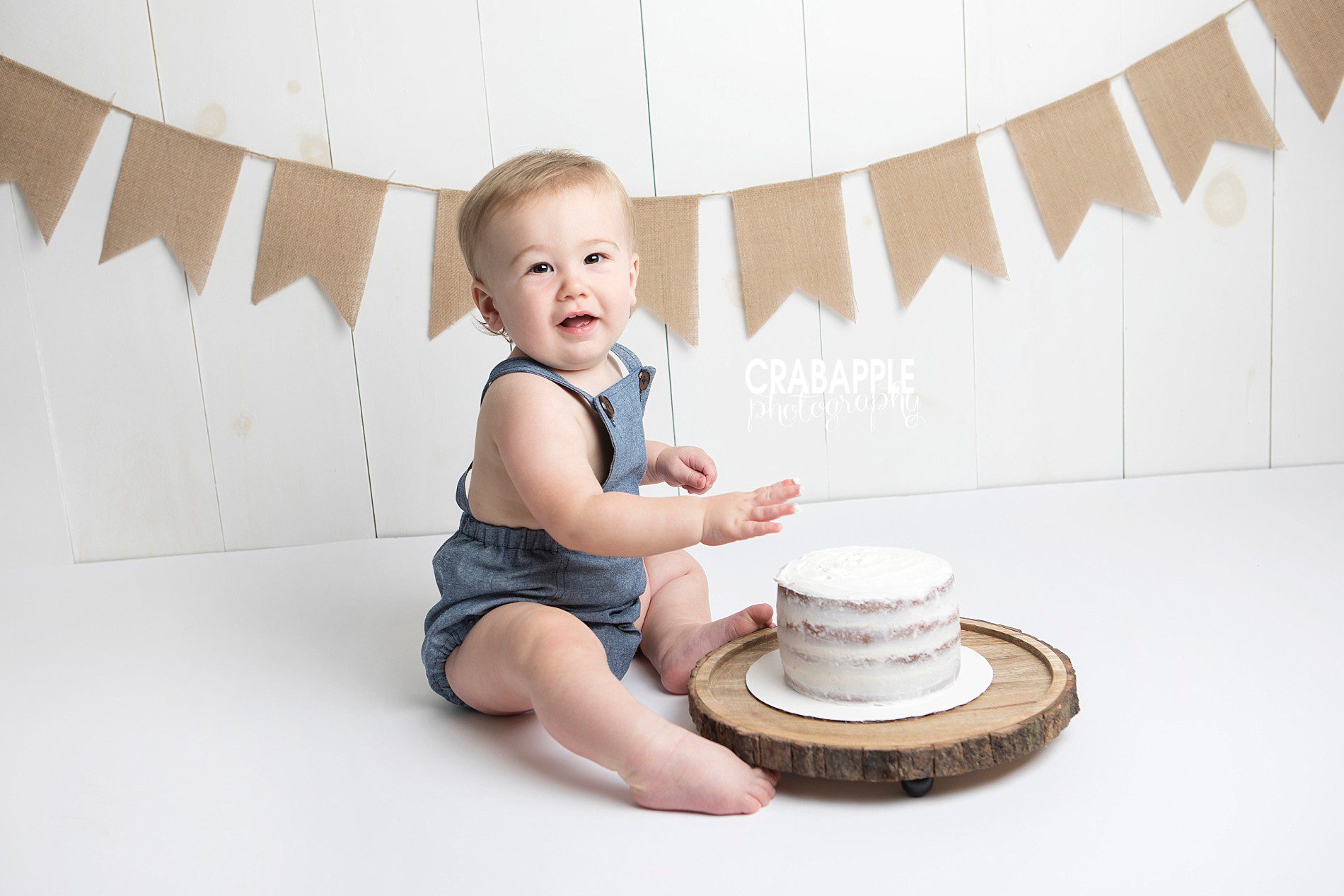 Neutral Baby Boy Smash Cake Photos - Jace is 1! - Coffee With Summer