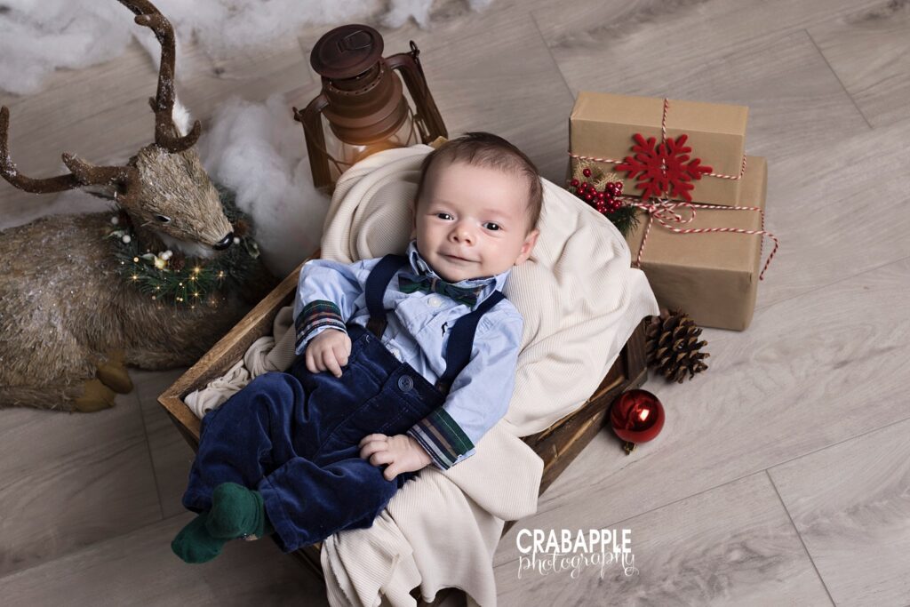 baby holiday portrait clothing ideas