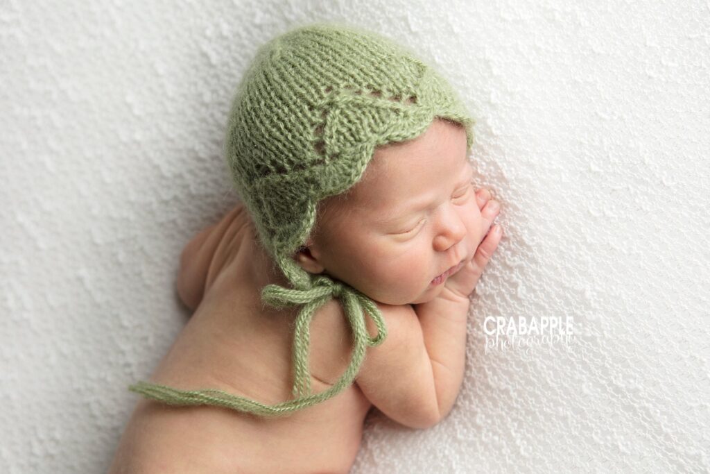 simple newborn photography for girls