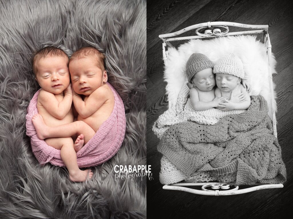 twin newborn pictures