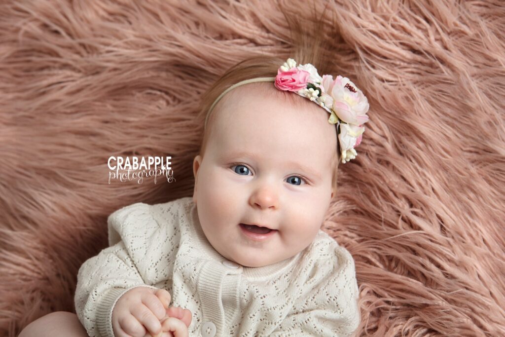 7 month baby portraits