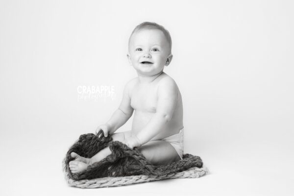 11 Month Old P's Baby Photos Somerville · Crabapple Photography