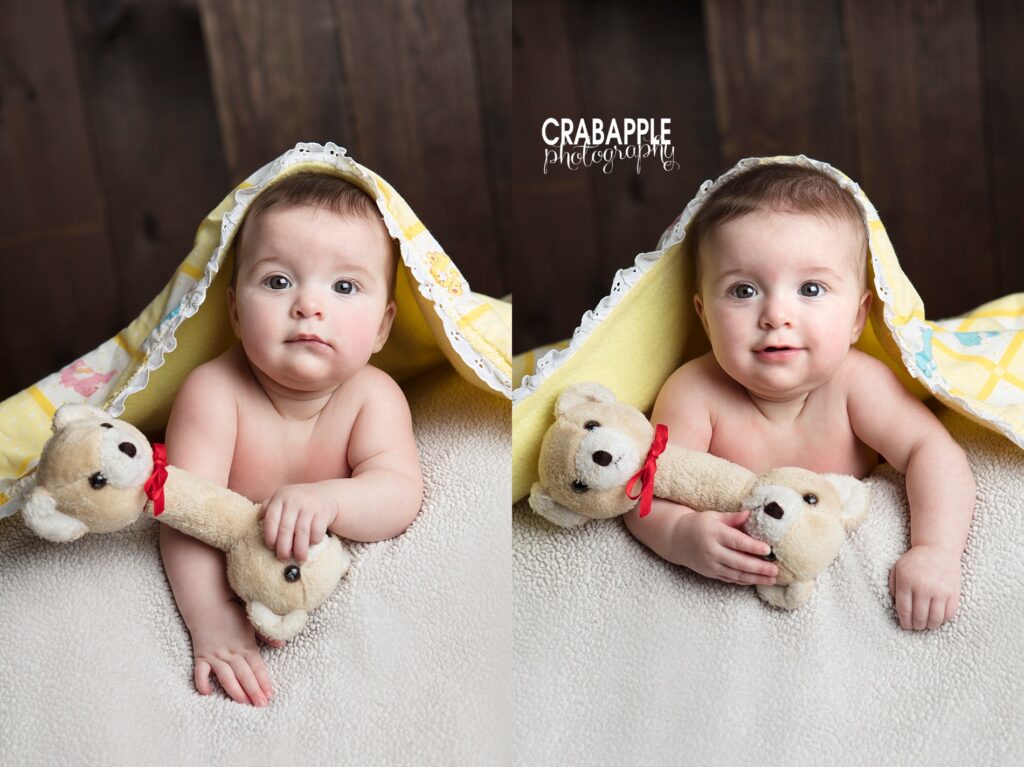 vintage inspired baby photo ideas