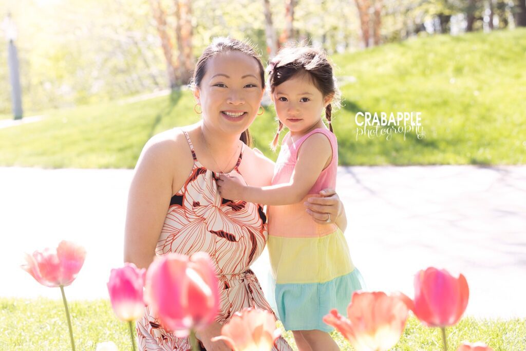outdoor photos for mother's day