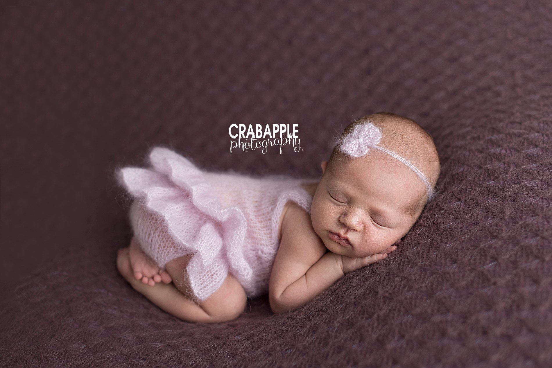 Soft pink styling ideas and outfit inspiration for newborn photos