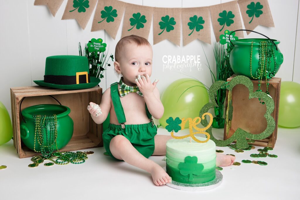 st. patrick's day 1 year photos