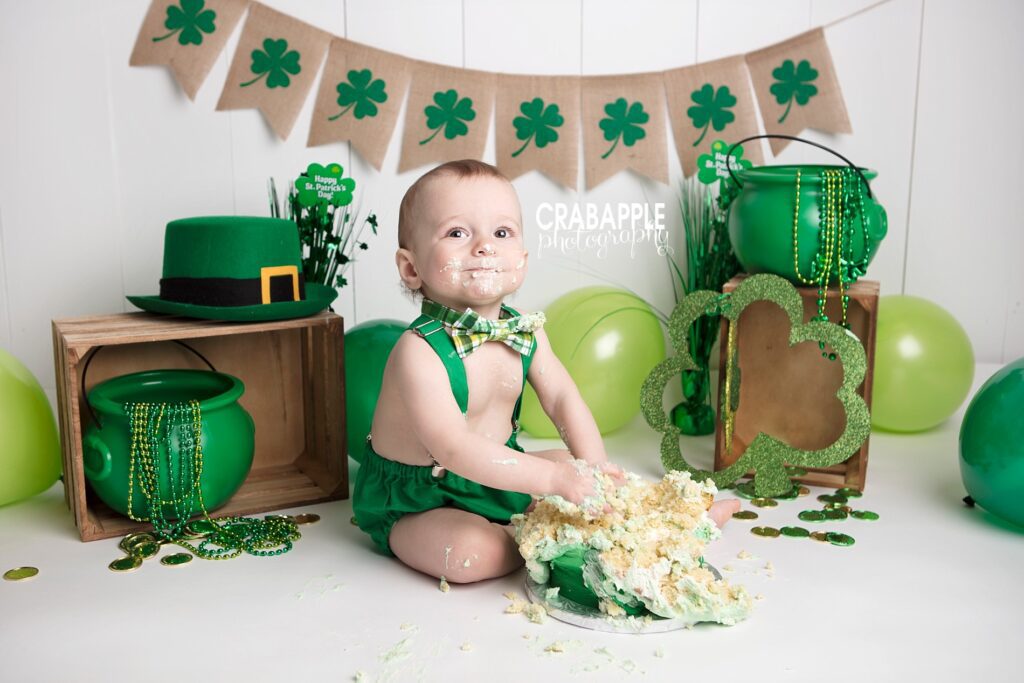 st. patrick's day 1 year photos