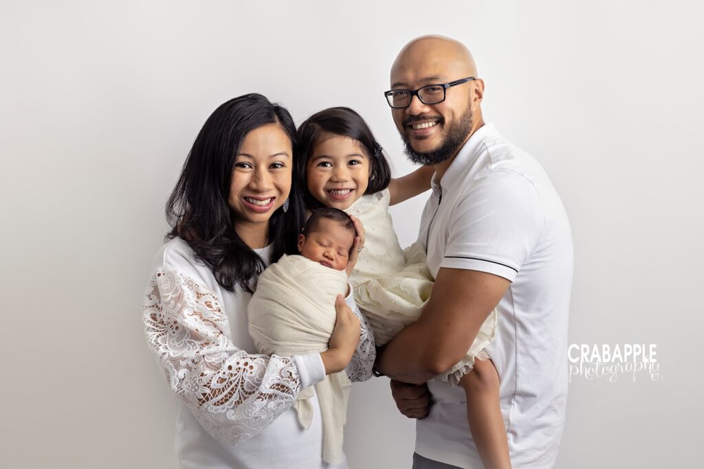 Melrose Newborn family photos