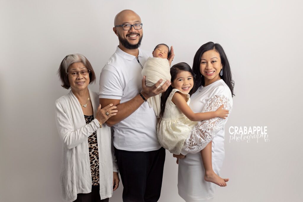 Melrose Newborn family photography