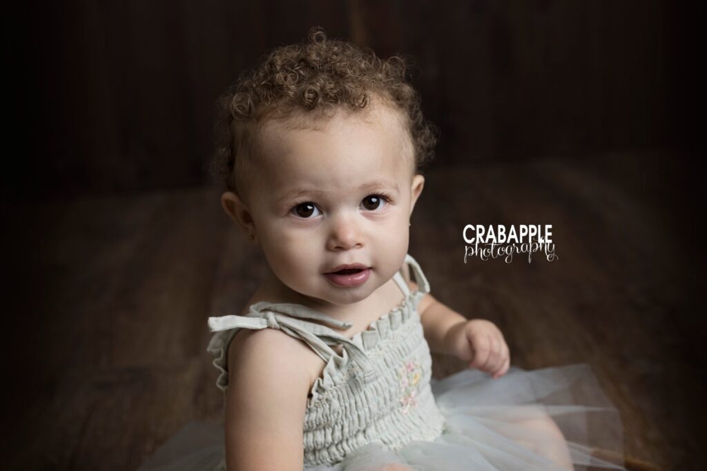 one year old baby portraits