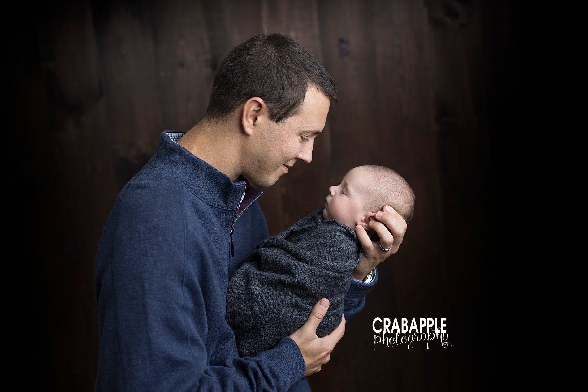 Father and son three month old baby photos